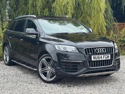 Black Used 2014 Audi Q7 S-Line SUV | £12,995 (Fair price)
