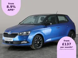 Blue Used 2019 Skoda Fabia Colour Edition Hatchback | £9,936 (Fair price)