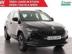 Black Used 2022 Skoda Karoq SportLine SUV | £23,799 (Fair price)
