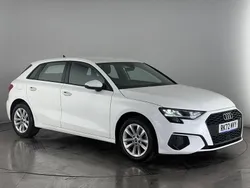 White Used 2022 Audi A3 Sportback Design Hatchback | £16,550 (Fair price)