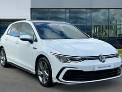 White Used 2024 VW Golf VIII R-line Hatchback | £25,876 (Fair price)