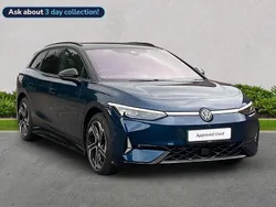 Blue New 2025 VW ID.7 GTX Sedan | £51,696 (A bit pricey)