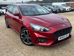 Red Used 2019 Ford Focus ST-Line X Hatchback | £11,861 (Fair price)