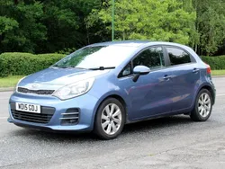 Blue Used 2015 Kia Rio 2 Hatchback | £5,250 (Fair price)