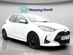 White Used 2022 Toyota Yaris Hybrid Design Hatchback | £13,000 (Good price)