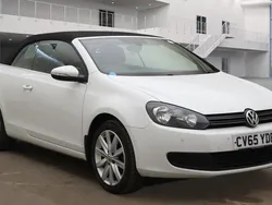 White Used 2015 VW Golf Cabriolet SE Cabriolet | £6,995 (Fair price)