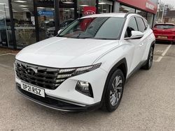 White Used 2021 Hyundai Tucson Premium SUV | £18,699 (Fair price)