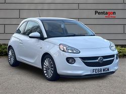 White Used 2018 Vauxhall Adam Glam Hatchback | £8,400 (Fair price)
