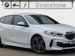 White Used 2022 BMW 118 M Sport Hatchback | £20,888 (Good price)