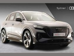 Grey Used 2024 Audi Q4 e-tron Black Edition SUV | £38,500