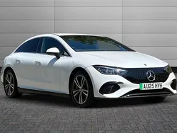 White Used 2025 Mercedes EQE350 Sport Edition Sedan | £44,895