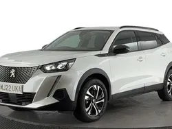 White Used 2022 Peugeot e-2008 Allure Premium SUV | £13,470 (Super price)