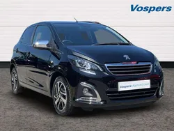 Black Used 2021 Peugeot 108 Collection Hatchback | £9,789 (Fair price)