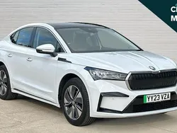 White Used 2023 Skoda Enyaq iV ecoSuite SUV | £22,959 (Fair price)