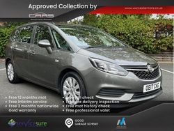 Grey Used 2017 Vauxhall Zafira Design Edition MPV | £5,599 (Fair price)