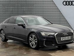 Blue Used 2023 Audi A6 S-Line Sedan | £24,990 (Good price)