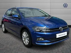 Blue Used 2018 VW Polo SEL Hatchback | £15,190 (Fair price)