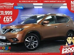 Orange Used 2017 Nissan X-Trail N-Vision SUV | £11,999 (A bit pricey)