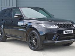 Black Used 2018 Land Rover Range Rover Sport HSE SUV | £18,995 (Expensive)