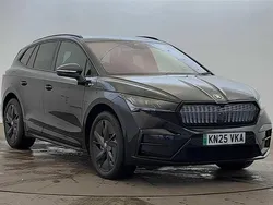 Black magic pearl effect Used 2025 Skoda Enyaq iV vRS SUV | £33,995 (Super price)