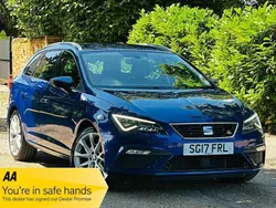 Blue Used 2017 Seat Leon ST FR Estate | £8,490 (Fair price)