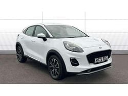 White Used 2022 Ford Puma Titanium SUV | £15,290