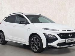White Used 2022 Hyundai Kona N Line SUV | £14,553 (Fair price)