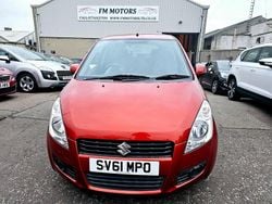 Orange Used 2011 Suzuki Splash SZ4 Hatchback | £4,995 (Fair price)