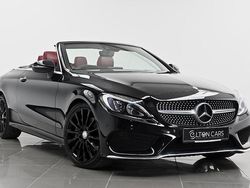 Black Used 2016 Mercedes C250 AMG line Cabriolet | £15,995 (A bit pricey)