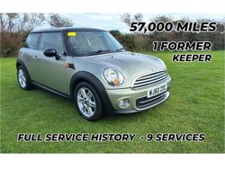 Silver Used 2010 Mini Cooper Hatch Hatchback | £5,995 (Expensive)