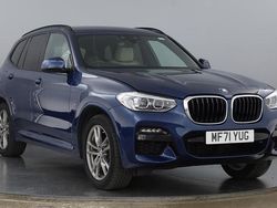 Blue Used 2021 BMW X3 M Sport SUV | £29,499 (Good price)