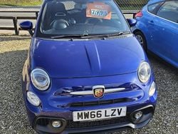 Blue Used 2016 Abarth 595 Hatchback | £7,995 (Fair price)