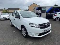 White Used 2016 Dacia Sandero Ambiance Hatchback | £3,895 (Fair price)
