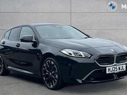 Black sapphire Used 2025 BMW M135 Comfort Edition Hatchback | £34,528 (Fair price)