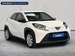 White Used 2023 Toyota Aygo PURE Hatchback | £13,957 (Fair price)