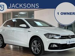 White Used 2021 VW Polo R-line Hatchback | £14,640 (Fair price)