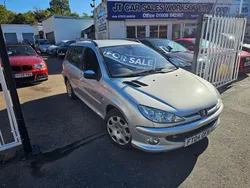 Silver Used 2004 Peugeot 206 Quiksilver Estate | £1,250 (Good price)