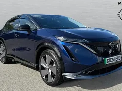 Blue Used 2024 Nissan Ariya Evolve SUV | £31,502 (Good price)