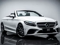 White Used 2019 Mercedes C300 AMG line Cabriolet | £19,695 (Good price)