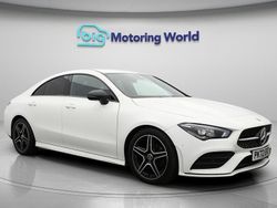 White Used 2022 Mercedes CLA180 Executive Sedan | £21,900 (Fair price)