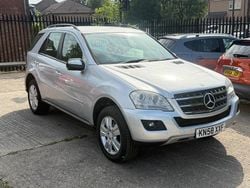 Silver Used 2008 Mercedes ML320 SE SUV | £2,795 (Fair price)