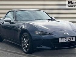 Blue Used 2021 Mazda MX5 Inclusive Cabriolet | £19,291 (Good price)