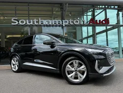 Black Used 2024 Audi Q4 Sportback e-tron S-Line SUV | £33,990 (Good price)