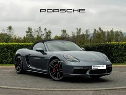 Vanadium grey metallic New 2024 Porsche 718 Boxster S | £72,490