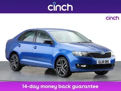 Blue Used 2018 Skoda Rapid Sport Hatchback | £9,149 (Fair price)
