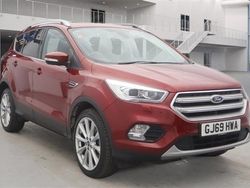 Red Used 2019 Ford Kuga Titanium X SUV | £12,995 (Fair price)