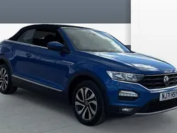 Blue Used 2021 VW T-Roc Cabriolet Active Cabriolet | £22,897 (Fair price)