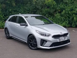 Silver Used 2021 Kia Ceed GT-Line Hatchback | £14,998 (A bit pricey)