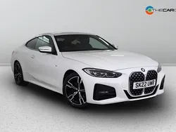White Used 2022 BMW 420 M Sport Coupe | £26,975 (Super price)
