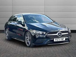 Black Used 2021 Mercedes CLA200 AMG line Estate | £21,850 (Fair price)